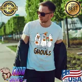 Let's Go Ghouls Spooky Season Halloween Trick Or Treat Flowers T-Shirt