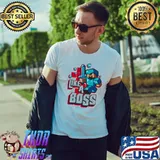 Like a boss minecraft fun game classic shirt
