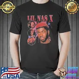 Lil nas x hip hop 90s vintage trending shirt