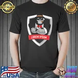 Lorem ipsum gorilla mafia smoking art classic shirt