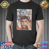 Lunay collage retro illustration shirt
