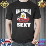 Maga republican and sexy American proud eagle classic shirt