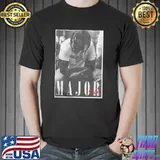 Major nine retro illustration shirt
