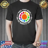 Make your mark and see where it takes you dot day classic shirt
