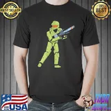 Mater chief design halo 3 halo infinite classic shirt