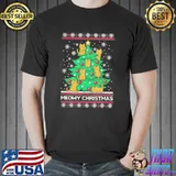 Meowy christmas ugly shirt