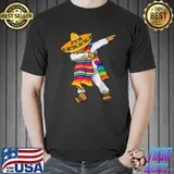 Mexico Hispanic Heritage Month Boy Men Dabbing Mexican T-Shirt