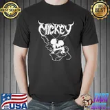 Mickey mouse heavy metal shirt