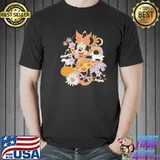 Minnie mouse halloween boho floral minnie classic shirt