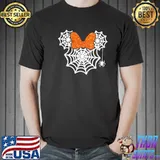 Minnie mouse halloween minnie mouse spider web classic shirt