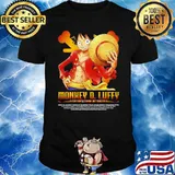 Monkey D Luffy captain straw hot pirates shirt