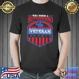 My dad is supper hero veteran dad shirt