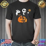 Night date Jack and zero the nightmare before christmas halloween classic shirt