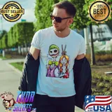 Nightmare before christmas mashup halloween graphic classic shirt