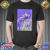 Nipsey hussle collage retro illustration classic shirt