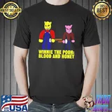 No brainer winnie the pooh blood and honey art shirt