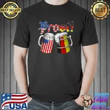 Oktoberfest American German Flag Beer Prost German Beer T-Shirt