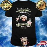 Once upon a time who really loved marilyn monroe it was me shirt