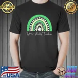 One lucky teacher st patricks day rainbow classic shirt
