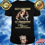 Ozzy Osrourne 55th Anniversary 1967 2022 Shirt