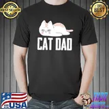 Personalized cat dad cat is so cute classic shirt