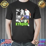 Pro tennis player nick kyrgios retro design classic shirt