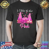Pumpkin gnomes halloween ribbon in october we wear pink breast cancer awareness shirt