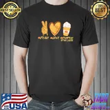 Pumpkin spice latte peace love pumpkin spice latte shirt