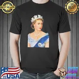 Queen elizabeth iI british crown her majesty classic shirt
