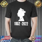 Queen of england elizabeth iI 1952 2022 end of an era classic shirt