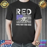 Red friday military air force usaf us flag air force veteran shirt