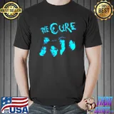 Retro black design the cure classic shirt
