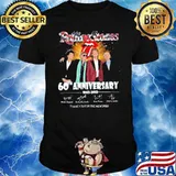 Rolling Stones 60th anniversary thank for memories signatures shirt