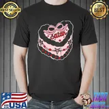 Satan heart gato cake pink halloween classic shirt