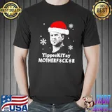 Snowflake santa bruce willis yippee kI yay motherfucker christmas classic shirt
