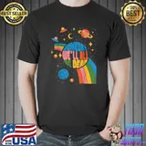 Someday We'll All Be Dead Groovy Space Retro T-Shirt