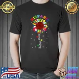 Sunflower Flags Hispanic Heritage Month Latino Country Flags T-Shirt