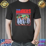 The animals includes their hit single house of the rising sun trending classic shirt