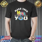 The Dot Day 2022 Make Your Mark See Where It Takes You Dot Rainbow T-Shirt