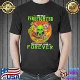 The Title Firefighters Cannot Be Inherited Skull Shirt