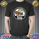 The Wandering Toad Frog Drink Coffee T-Shirt
