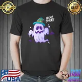 This Is Boo Sheet Ghost Bats Halloween Costume T-Shirt