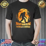 This Is My Human Costume I'm Really A Bigfoot shirt