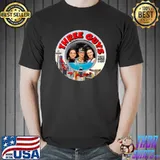 Three Guys And A Flick Logo With QR Code T-Shirt