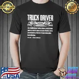 Truck Driver Noun Shirt