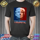 Trumpie donald trump i'll be back usa flag retro T-Shirt