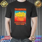 Trumpkin make halloween great again funny head trending classic shirt