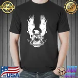 United nations space command unsc worn logo high quality halo infinite shirt