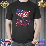 united states map polka dot tshir t Premium T-Shirt