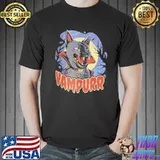 Vampire cat vampurr funny halloween trending shirt
